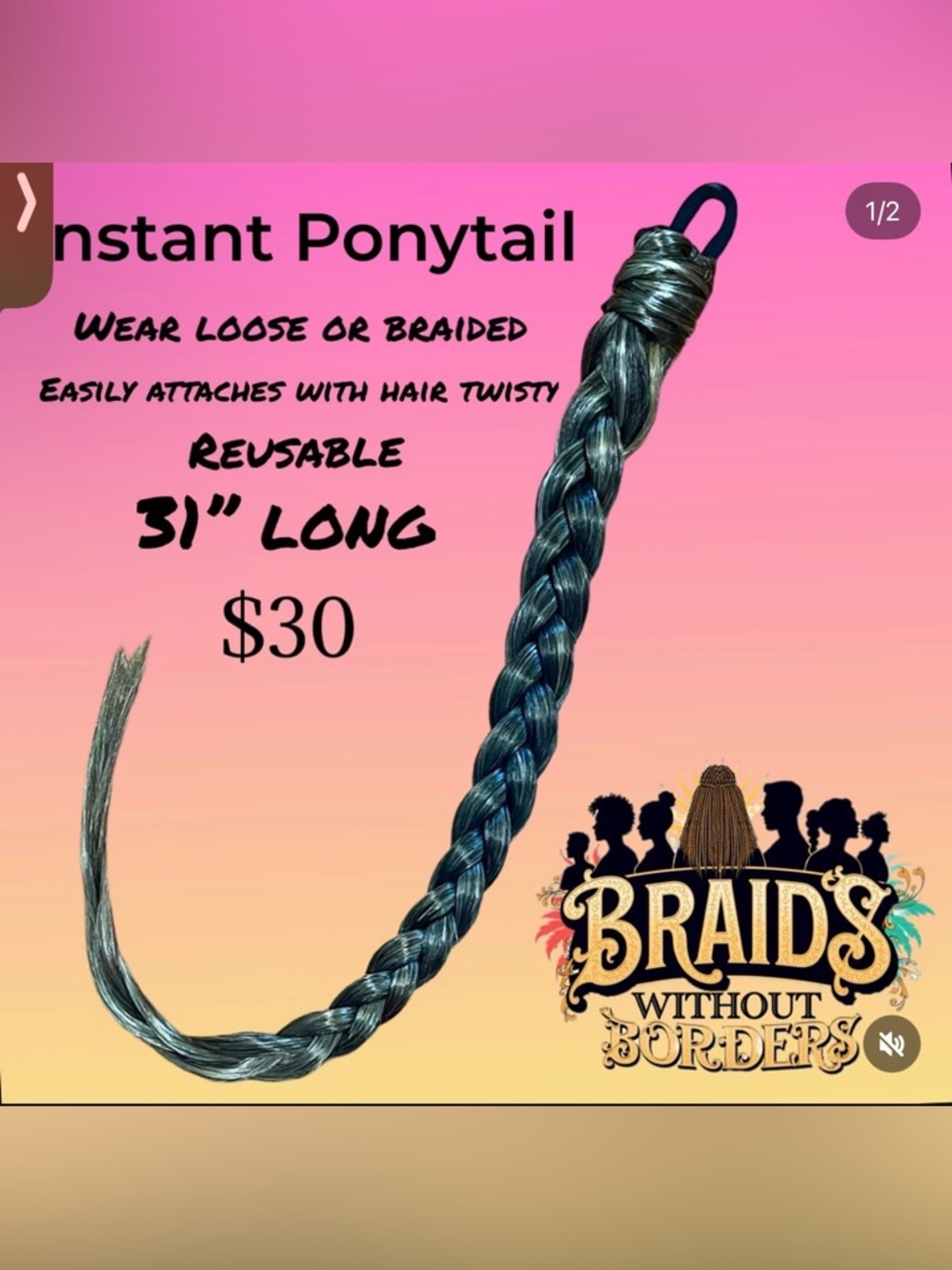Ponytail Natural